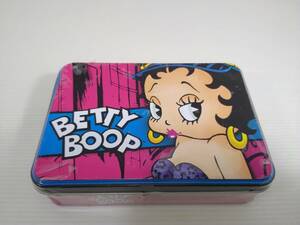 BETTY BOOP トランプ 缶ケース入り　ベティちゃん ※缶に凹みあり