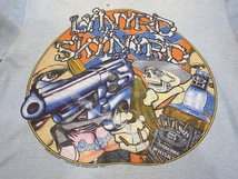 ビンテージ70's●LYNYRD SKYNYRDプリントTシャツ水色●230622i1-m-tsh-bnレーナードスキナードバンドバンT_画像4