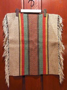  Vintage ~70's*neitib rug approximately 53.5cm × approximately 45cm*230622c3-rug Navajo mat interior miscellaneous goods 