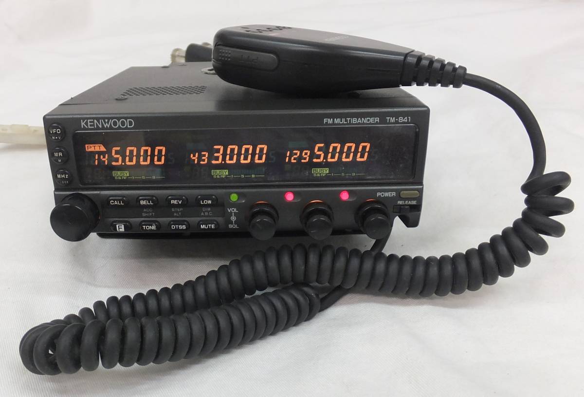 KENWOOD TM-841S トリプルバンド 現状品FM 無線機-