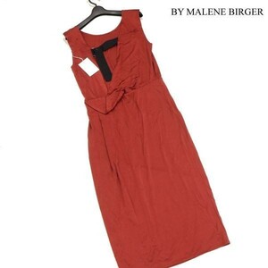 【新品 未使用】 BY MALENE BIRGER バイマレーネビルガー 春夏 ノースリーブ ベルテッド ロング ワンピース Sz.M レディース　D3T00547_4#D