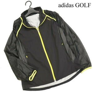 adidas GOLF アディダス ゴルフ adizero 通年 スリーブ取り外し♪ ウインドブレーカー ジャケット Sz.OT/XG　レディース 黒　D3T00187_2#O