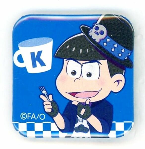 ★おそ松さん★タニタ食堂限定/トレーディング缶バッジ★カラ松★新品★