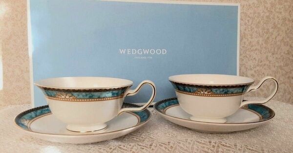 WEDGWOOD カップ&ソーサー カーゾン　二客