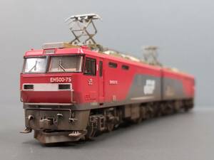 【新品加工品】TOMIX 7167 EH500形　電気機関車 3次車 増備型 75号機 ウェザリング加工品 未使用 Re-Color特製品 Nゲージ