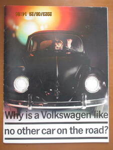  air cooling VW 1958~1962Type-1 Beetle catalog 