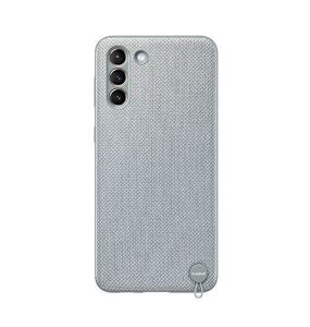 Galaxy S21+ Plus ◆ Kvadrat ファブリックカバー Mint Grey グレイ Samsung 純正品 [並行輸入品] SCG10