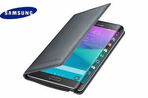 Galaxy Note Edge◆SC-01G SCL24 Flip Wallet カバー【純正】 黒 Samsung オフィシャル