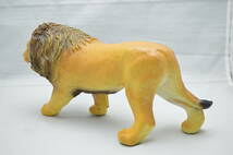 フェバリット　アニマルワールド　ビニールモデル　ソフビフィギュア　ライオン　約３５cm_画像2