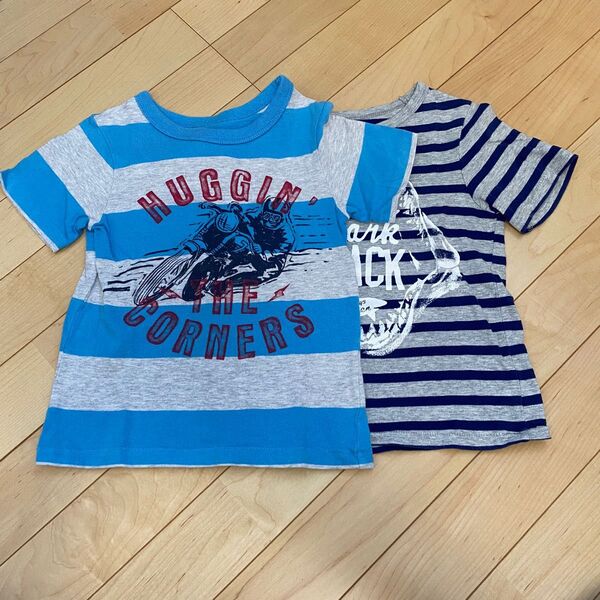 100 半袖Tシャツ 2枚セット GAP キッズ 男の子