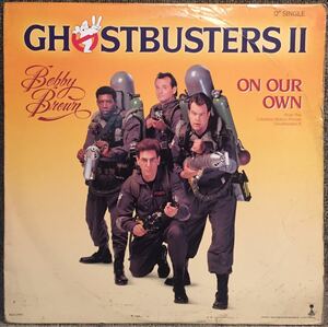 【US盤/O.S.T/12】Bobby Brown On Our Own / ghostbusters Ⅱ サントラ / 試聴検品済