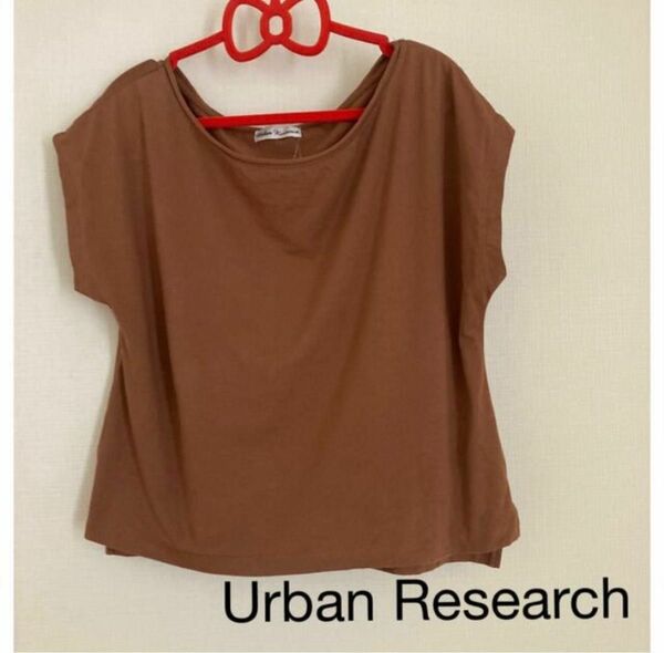 Urban Researchブラウス　トップス夏服半袖シャツ　freeサイズ