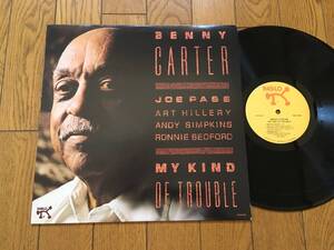 ★PABLO ベニー・カーター&ジョー・パス BENNY CARTER&JOE PASS＋ART HILLERY TRIO ※1988年録音の貴重アナログ盤