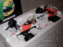 送料込み タバコ仕様 1/18 マクラーレン ホンダ MP4/5B セナ 1990 V10 HONDA McLaren セナコレ_画像2