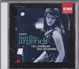 ★CD EMI 幻のショパン・レコーディング1965 *マルタ・アルゲリッチ(Martha Argerich)