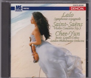 ★CD DENON ラロ:スペイン交響曲 *チー・ユン(Chee Yun).ヘスス・ロペス=コボス.ロンドン・フィルハーモニー管弦楽団