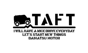  stencil стикер [ жесткий to*TAFT*.. казаться ... начало для!!* кемпинг жизнь ] уличный * Daihatsu * Setagaya основа 