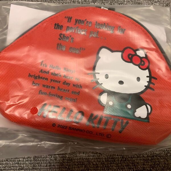 更に値下げしました!サンリオ Hello kitty ラウンドポーチ 昭和レトロ