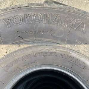 2019年製 9分山 ヨコハマ SUPER STEEL RY108A 205/85R16 117/115L LT 6本/札幌市手渡し可/中古オンロードタイヤ(夏タイヤ) P2_157の画像9