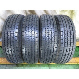 2021年製 9分山 TOYO DELVEX 935 165/80R14 91/90N LT 4本/札幌市手渡し可/中古スタッドレスタイヤ(冬タイヤ)プロボックス T_90