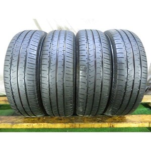 7～8分山 ブリヂストン ECOPIA NH100RV 195/65R15 91H 4本/札幌市手渡し可/中古オンロードタイヤ(夏タイヤ) ヴォクシー ノア E2_QP_73