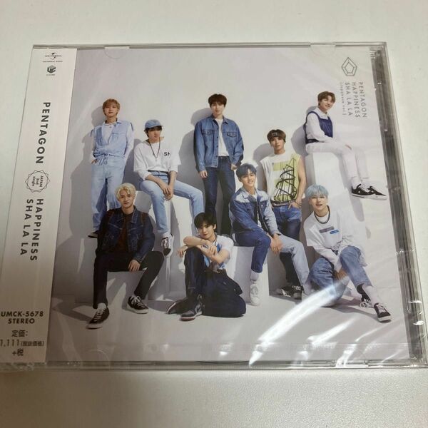 【合わせ買い不可】 HAPPINESS/SHA LA LA (通常盤) CD PENTAGON