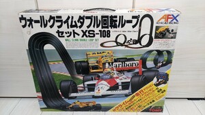  Tommy wall Climb double rotation loop set XS-108 slot car AFX F-1 RACING Showa Retro 