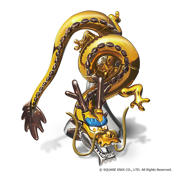 匿名送料無料 ☆未使用★ドラゴンクエスト 金属製ダイキャストフィギュア【メタリックモンスターズギャラリー スカイドラゴン】SQEX 即決!
