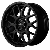 ★数量限定★【ナイトロパワー】M28 バレット 17ｘ6.5 ＋48 6H/139.7 セミグロスBK/マシニングｘ４本 ナスカー 215/60R17 キャラバン NV350_画像6