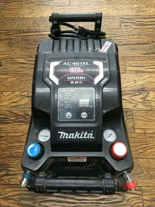 【中古品】★makita(マキタ) 常圧/高圧エアコンプレッサ 11L(青) AC461XL　T3201　ITB79QEQM59O