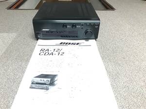 BOSE RA－12 チューナーアンプ ボーズ 中古 作動品 美品 取説付き