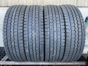 V2110　☆深溝スタッドレス☆ DUNLOP WINTER MAXX LT03　208/85R16 117/115L LT 4本価格　2021年製