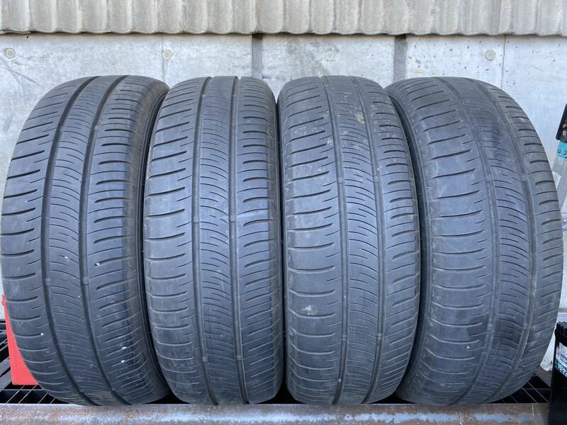 J2124　☆深溝ラジアル☆送料無料 DUNLOP ENASAVE RV505　195/65R15 91H　4本価格　2019年製