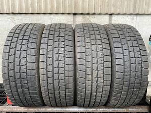 H2150　☆深溝スタッドレス　送料無料☆ DUNLOP WINTER MAXX WM01　215/60R16 95Q　4本価格　2018年製