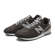 フットロッカー別注M576デザイン New Balance CM996NH US8 26cm 天然皮革 オールレザー M996限定カラー 茶 ブラウン×グレー スニーカー_画像8