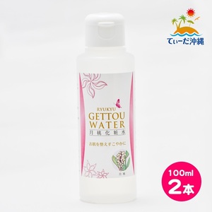 【送料込 レターパックプラス】琉球月桃化粧水 月桃水 100ml 2本セット