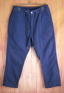 LYP16548 SUBTLE サートル drowcord pants rowell ドローコード パンツ 01 インクブルー 未使用