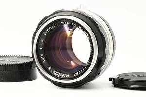 ◆実用品◆ ニコン NIKON NIKKOR-S AUTO 5.8cm 58mm F1.4 ★PAT. PEND. 刻印あり★ #0341 #051778 #0922