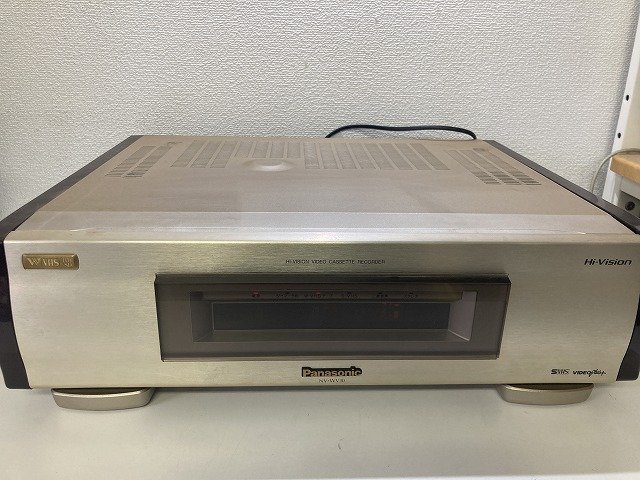 パナソニック ハイビジョンビデオデッキ NV-WV10 現状品-
