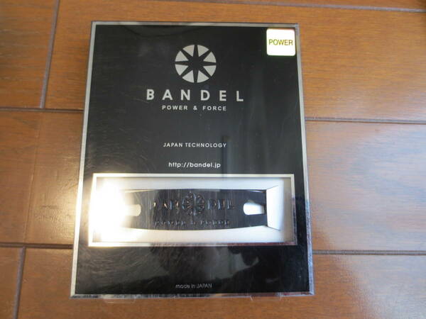 バンデル BANDEL ブレスレット　ブラック×ブラック S