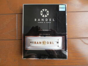 バンデル BANDEL メタルブレスレット ホワイト×ゴールド S