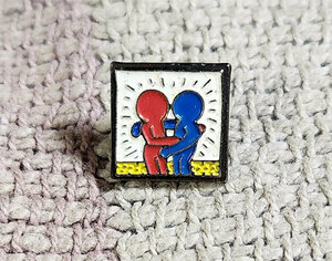 ピンバッチ　ピンバッジ　キース・ヘリング　Keith Haring　貴重