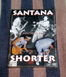 DVD　モントルー・ジャズ・フェスティバル1988　サンタナ&ウェイン・ショーター　正規国内盤　3枚組　DVD+2CD