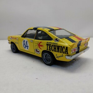 日産サニークーペB110「鈴木誠一」東名サニー1/43ダイキャスト製美品です、元箱は有りませんがプラケース入りです。の画像5