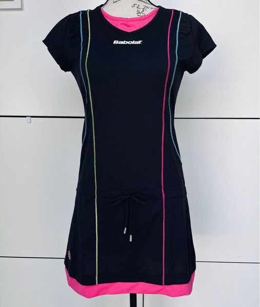 Babolat バボラ テニスウェア レディース ワンピース 半袖 Lサイズ