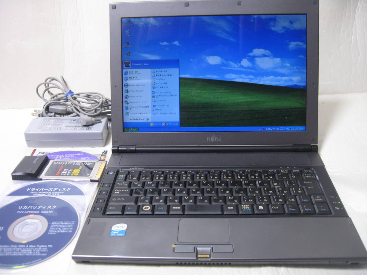 富士通 FMV-Q8240 12.1型ワイド液晶(1600x1200) Windows XP Pro Core