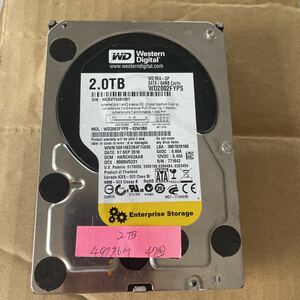 使用時間49776H/WesternDigital WD2002FYPS RE4-GP 3.5inch 5400rpm 2TB