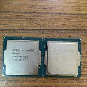 Intel CPU Celeron G3900 2.8GHz 2 piece set 