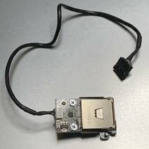 【中古/汎用可】内蔵SDカードリーダー BU6B69 固定用金具 ねじ付き FRU 01AJ839 / NEC Direct DT / Lenovo ThinkCentre由来_画像1