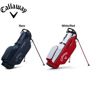 ★新品★送料無料★ キャロウェイ Callaway Fairway C シングルストラップ スタンドバッグ White/Red